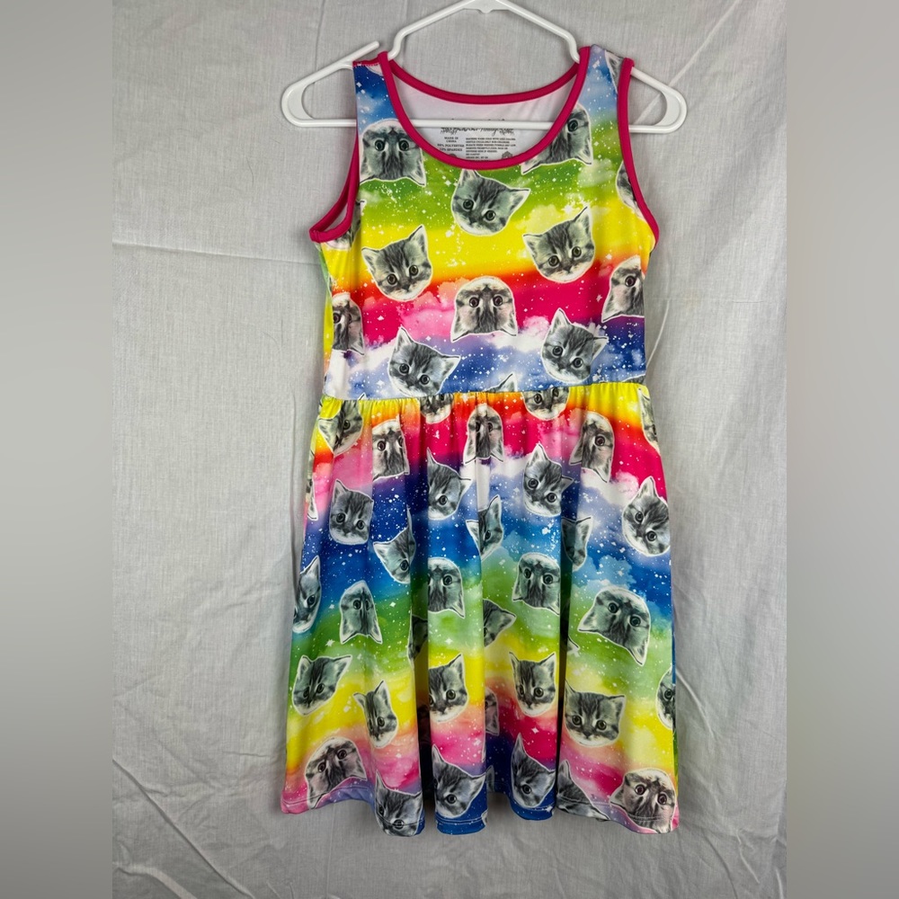 L.O.L. Vintage Dress Rainbow Kittens size Lg